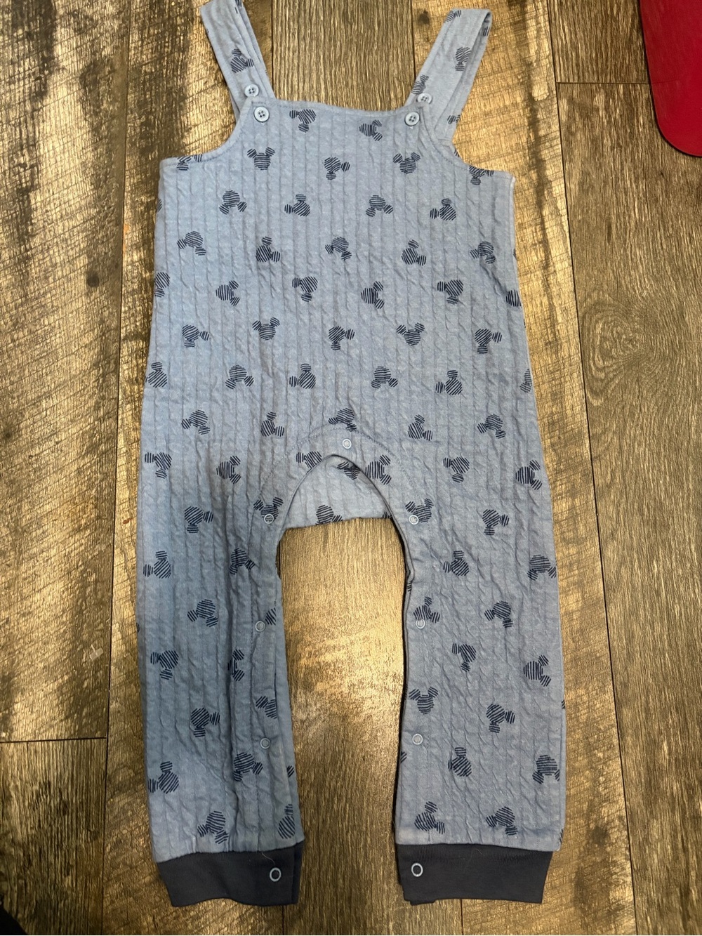 Joe Fresh Disney Light Blue Romper overalls 18-24 months